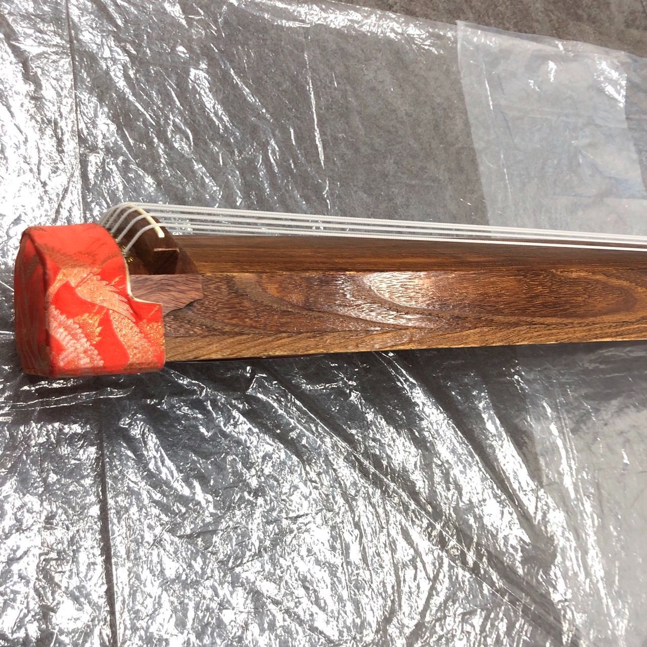 短箏 4尺琴 13弦 128cm ソフトケースつき 4尺ペグ箏 琴 和楽器 【送料