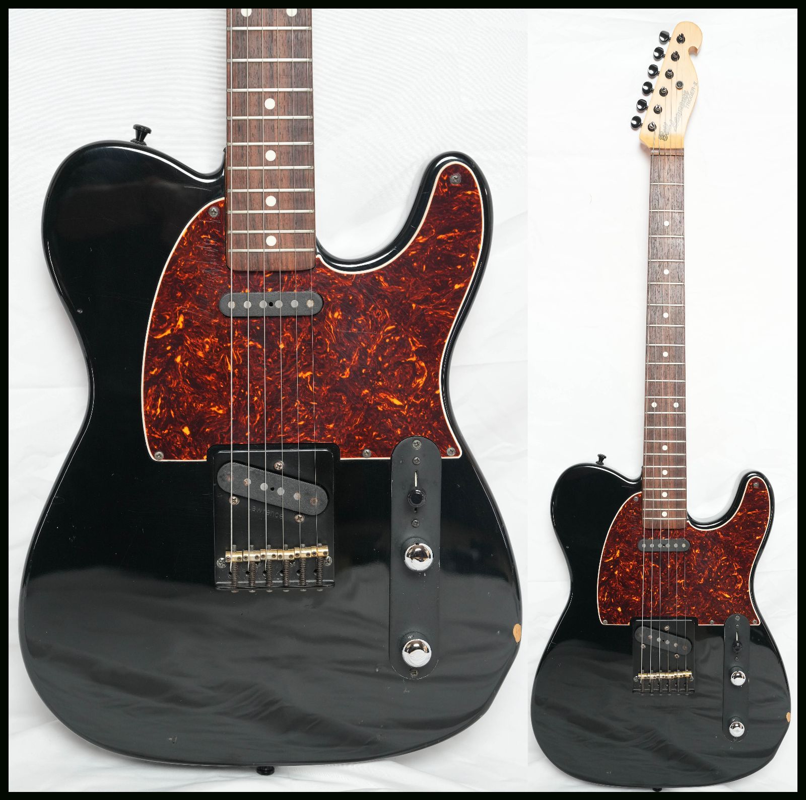 Bill Lawrence TRIGGER II BT2R-60 ALL BLK TELECASTER テレキャスター HC付 ビルローレンス