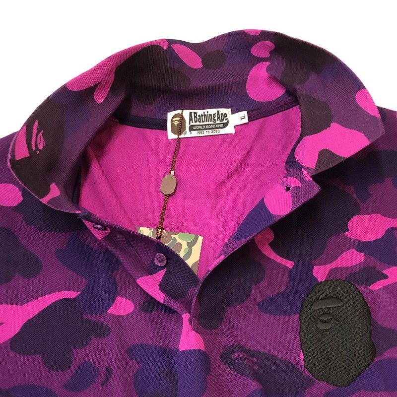 アベイシングエイプ   ポロシャツ A BATHING APE - 桜子&ヨッシー様）90's金タグ ベイシングエイプ