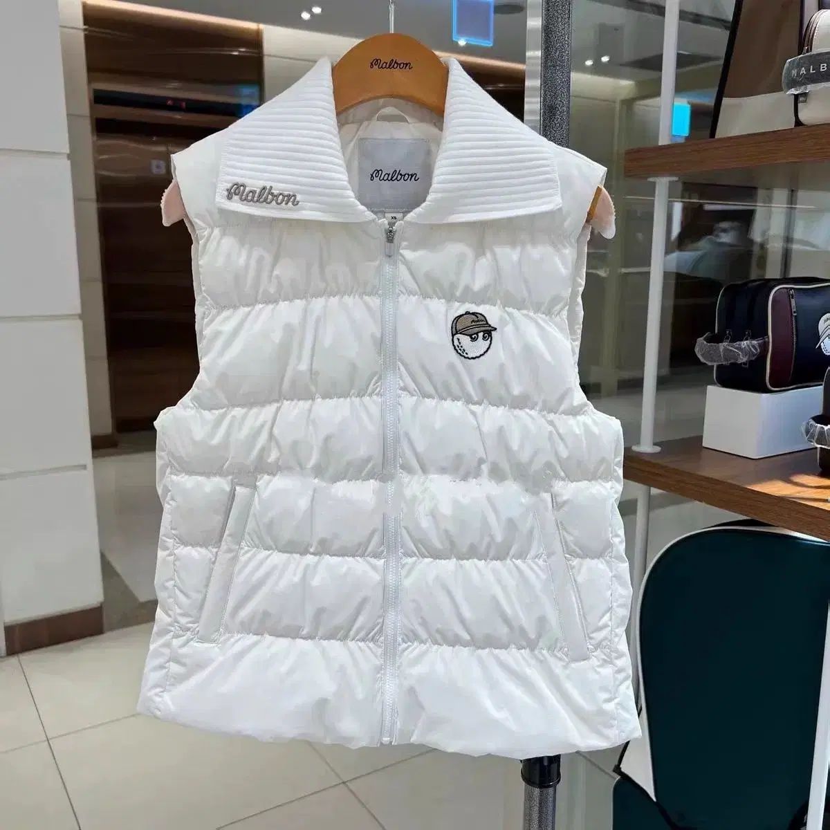マルボンゴルフ Malbon レディース ダウンジャケット ダウンベスト