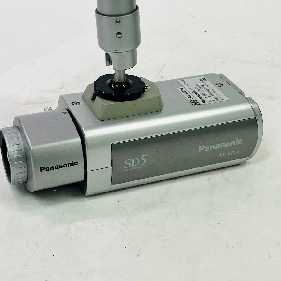 動作確認済】【中古】Panasonic WV-CP50V カラーテルックカメラ