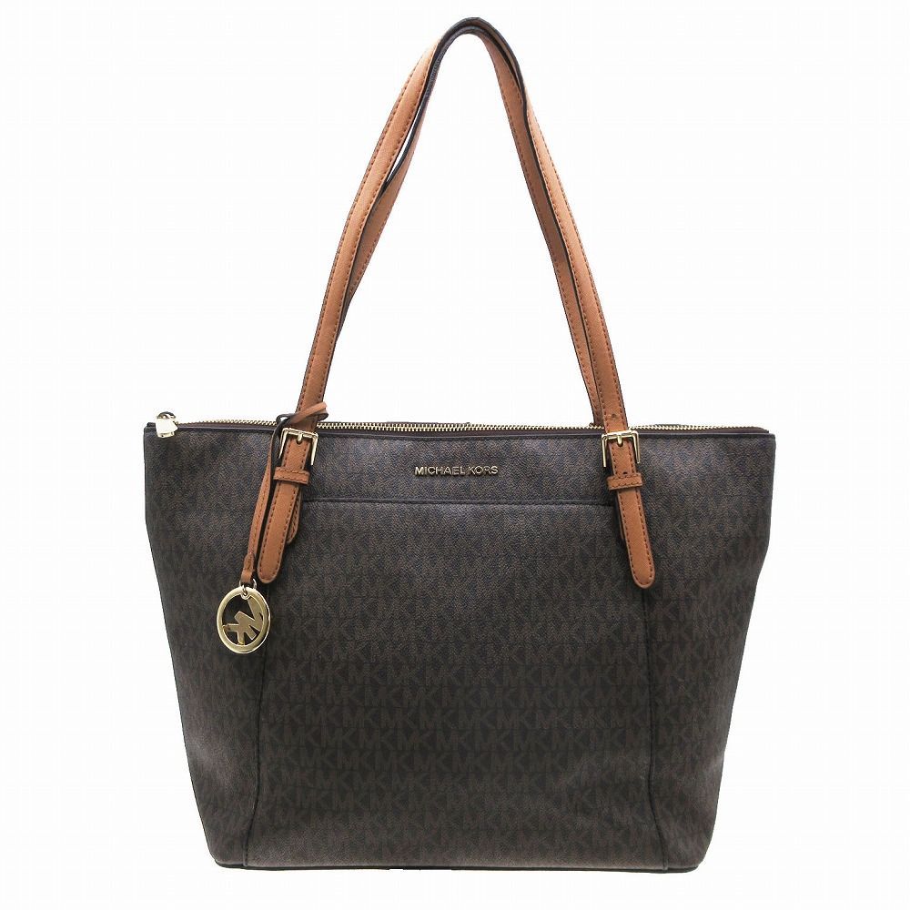 極美品✨マイケルコース トートバッグ A4サイズ可 35F3GTVT3B バニラ