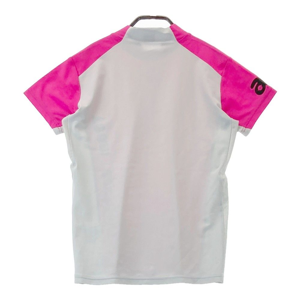 サイズ：36 ARCHIVIO アルチビオ モックネック 半袖Tシャツ ピンク系