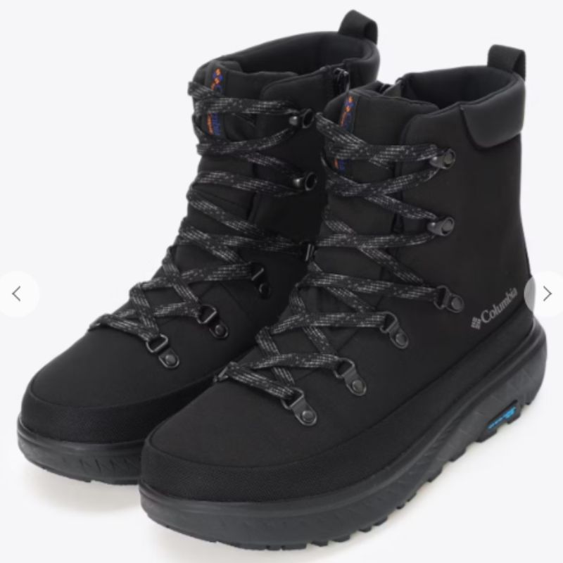 ムラスポ公式 COLUMBIA コロンビア YELLOW TAIL ICE-MAGIC WP イエローテール アイスマジック YU1393 010 ブラック ユニセックス 防水防寒防滑シューズ