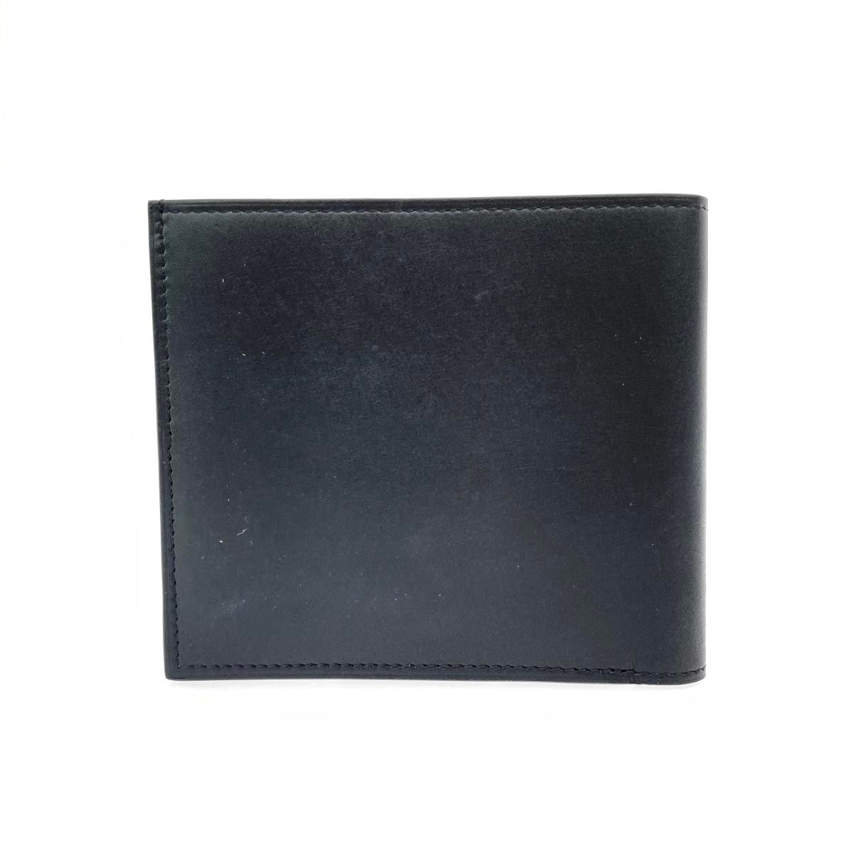 MOYNAT モワナ カード・札入れ 財布 二つ折り財布/レザー/ ブラック