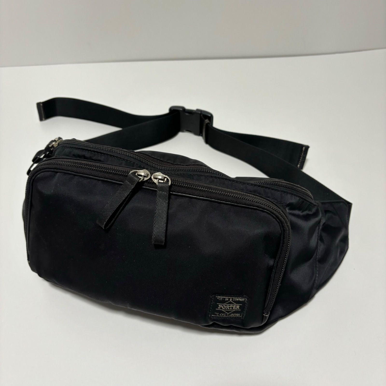 ⑥ポーターウエストポーチ （PORTERのボディバッグ/ウエストポーチを 