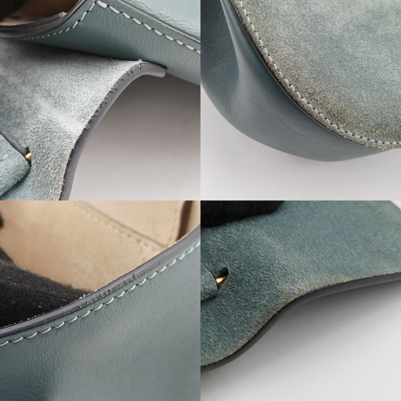 クロエChloeドリューブルースエード×レザー01 16