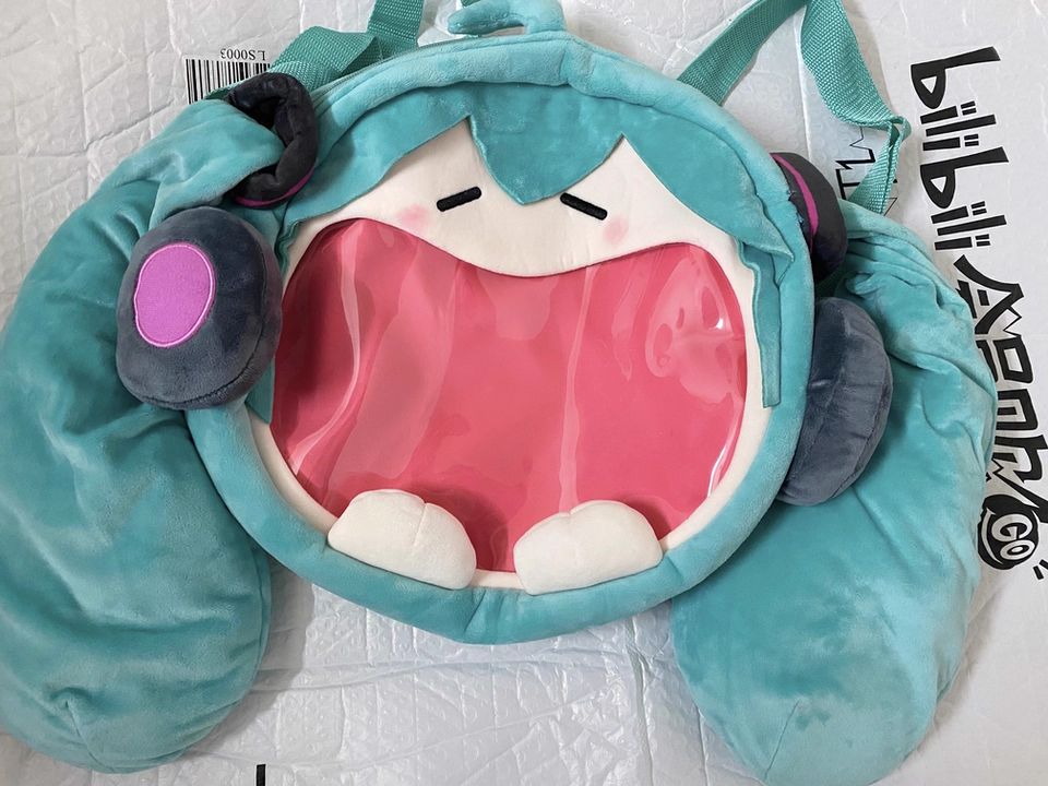初音ミク 痛バッグ 大サイズ BEMOE bilibili ぬいぐるみ 缶バッジ 初音