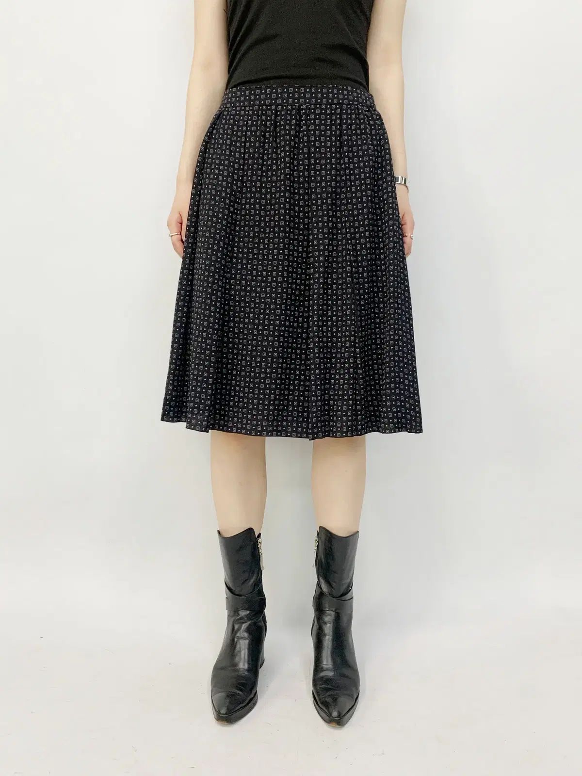 BURBERRY バーバリー シルク スカート