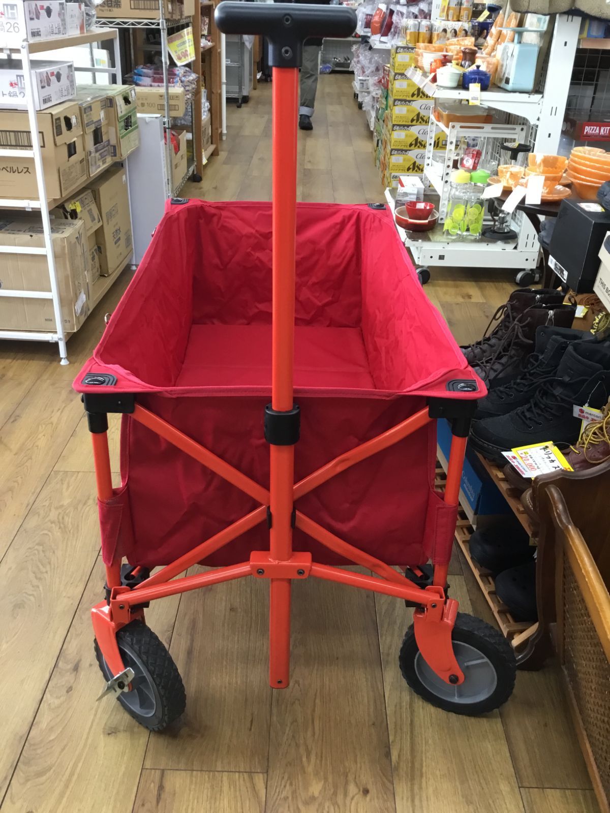 コールマン Coleman キャリーワゴン キャリーカート アウトドアワゴン 赤 エキスパート藤沢辻堂店 USTAUSTRALIA_COM_AU