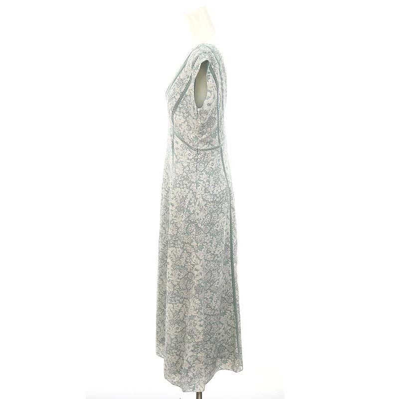 ハーリップトゥ Her lip to lace trimmed floral dress ドレス