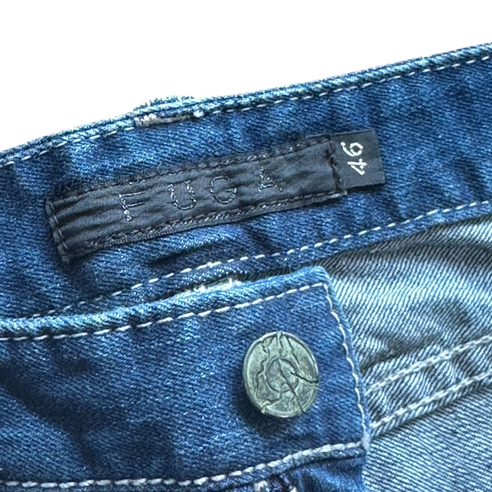 FUGA フーガ スリム テーパード デニム サイズ46 - メルカリ