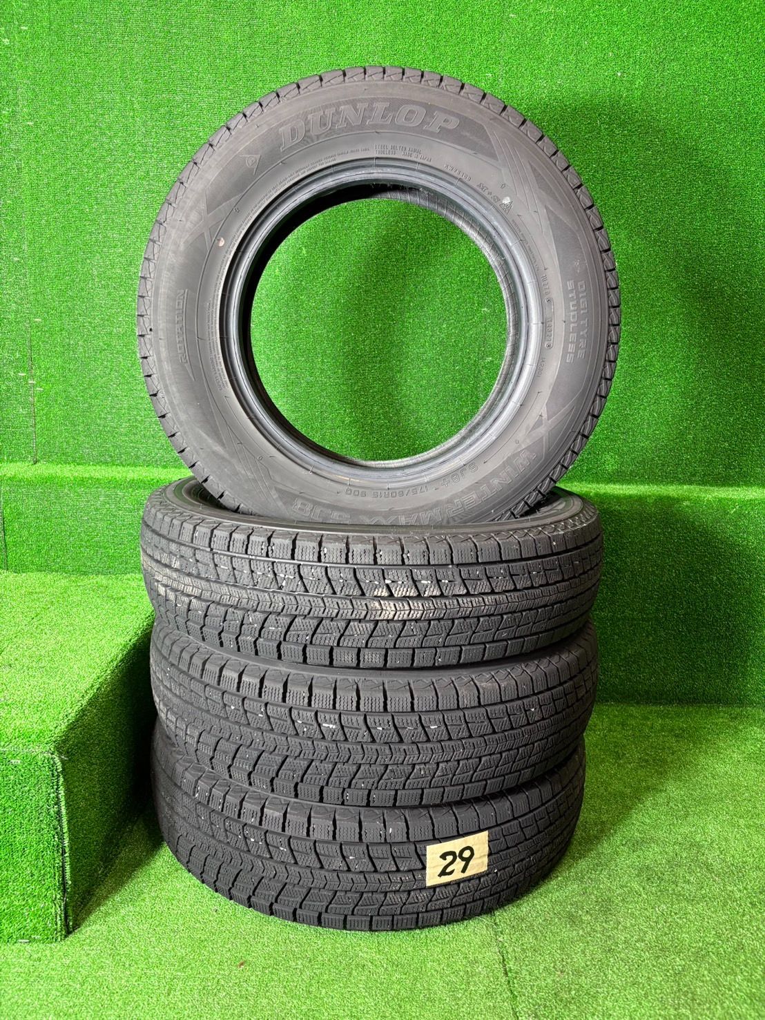 2021年製 ダンロップ ウインターマックス SJ8 175/80R15 4本 DUNLOP ダンロップ WINTER MAXX SJ 8+ 175/80R16 91Q
