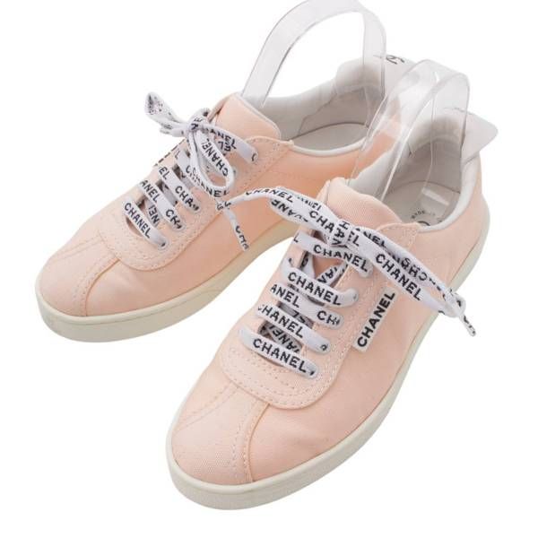 CHANEL シャネル　キャンバス　ローカットスニーカー　36 CHANEL シャネルキャンバスローカットスニーカー36