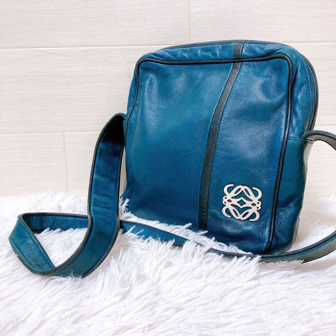 LOEWE ロエベ アナグラム ショルダーバッグ ボディバッグ LOEWE ロエベ