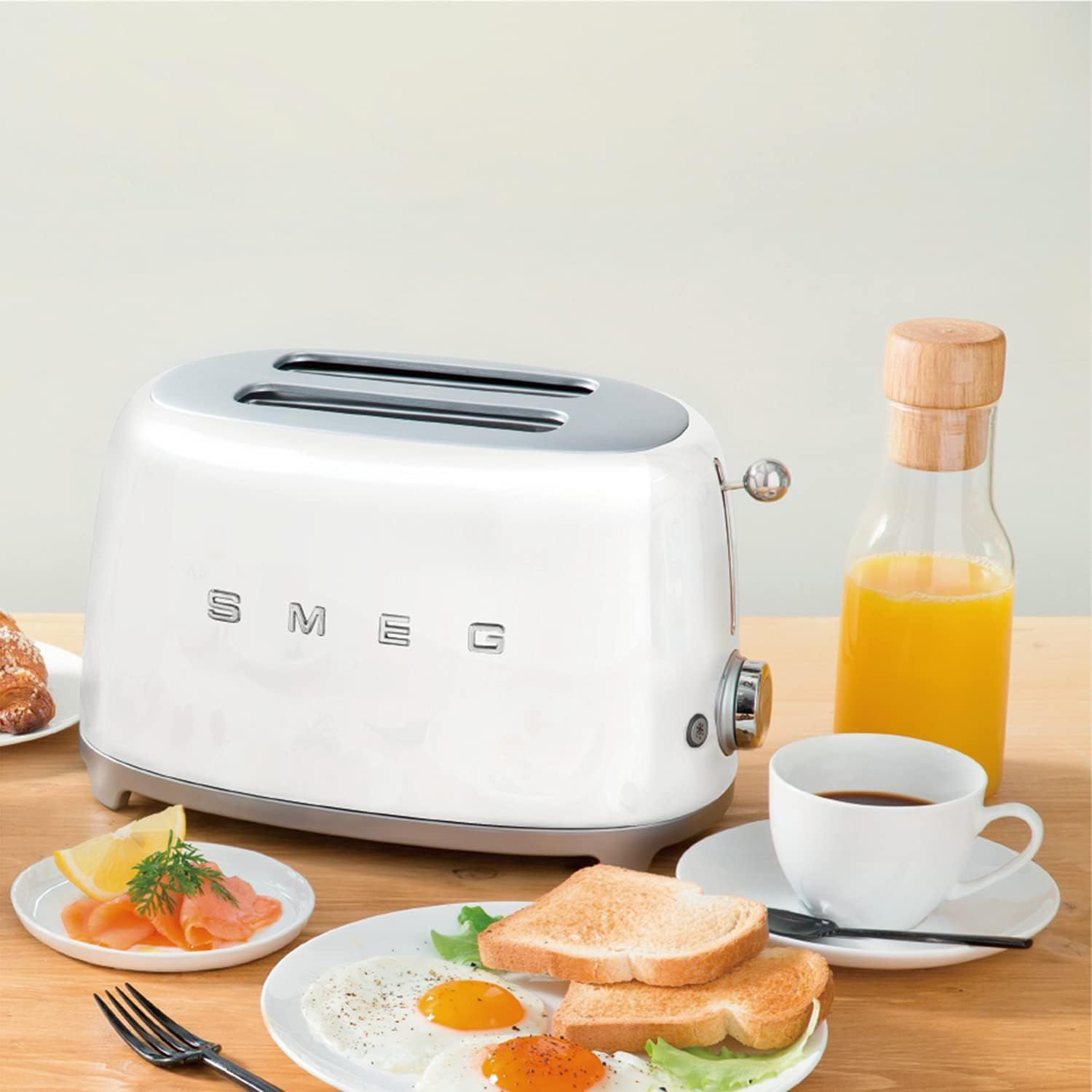 日本正規品】SMEG スメッグ トースター（2枚焼） (パステル