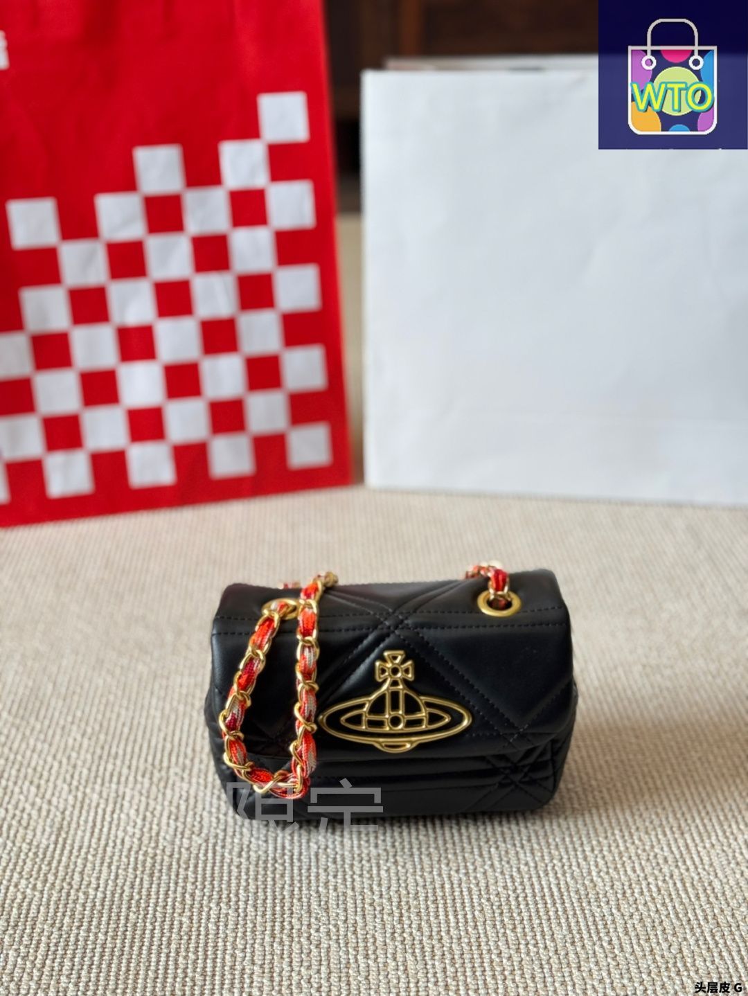 ウエストウッド チェーンミニバッグ