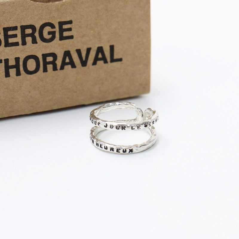 SERGETHORAVALシルバーリング刻印入り SERGETHORAVALシルバーリング刻印入り - メルカリ