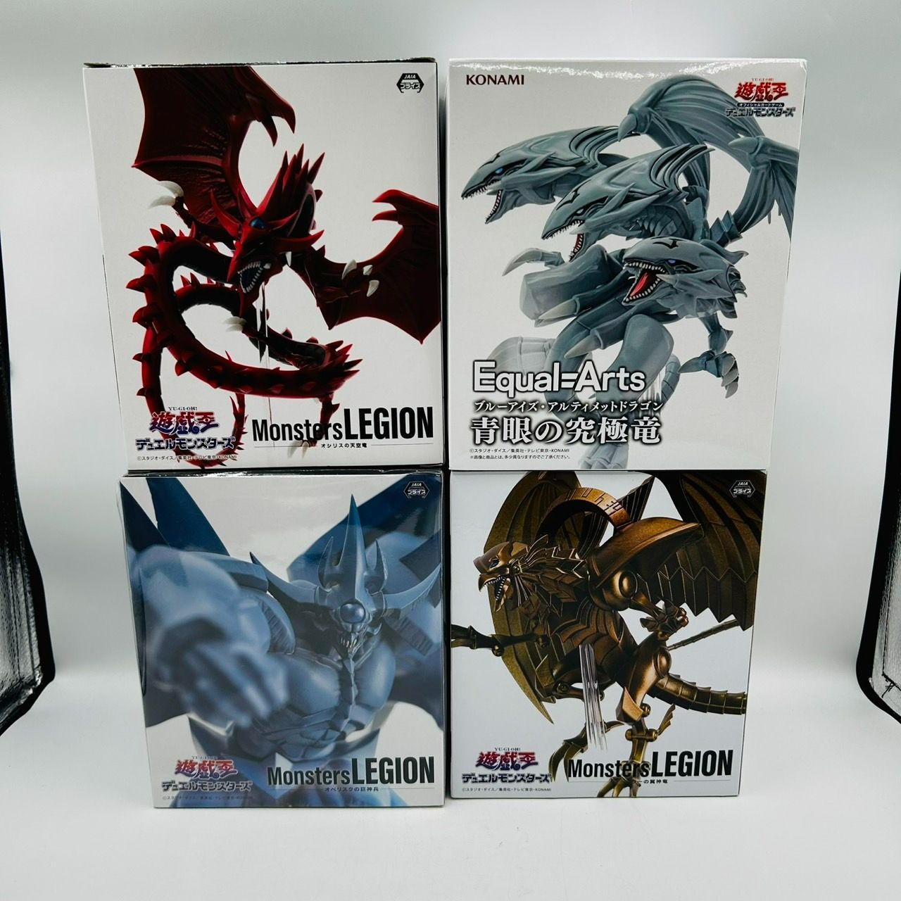 遊戯王 プライズ フィギュア オシリス オベリスク ブルーアイズ