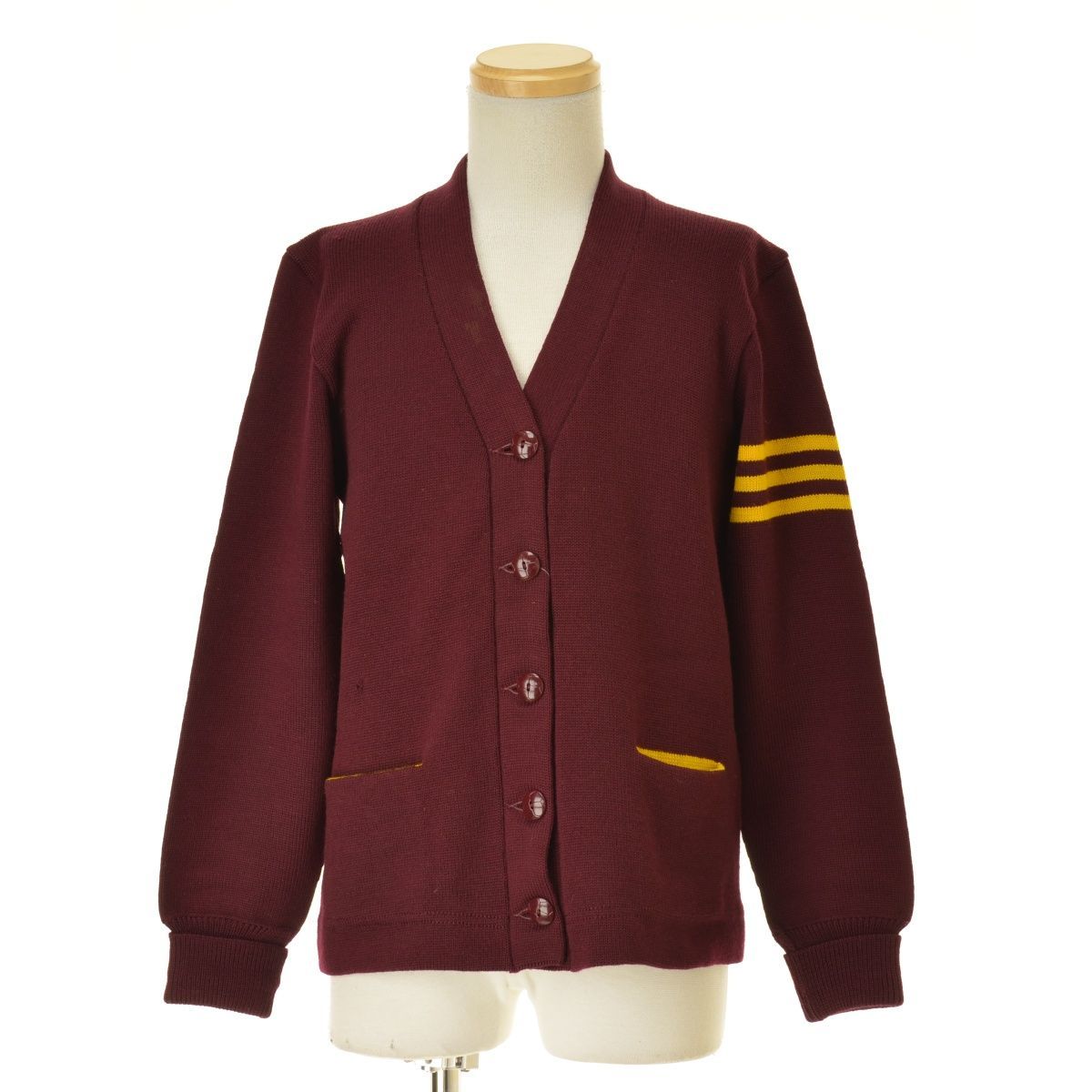 Dehen】50s レタード長袖カーディガン - メルカリ