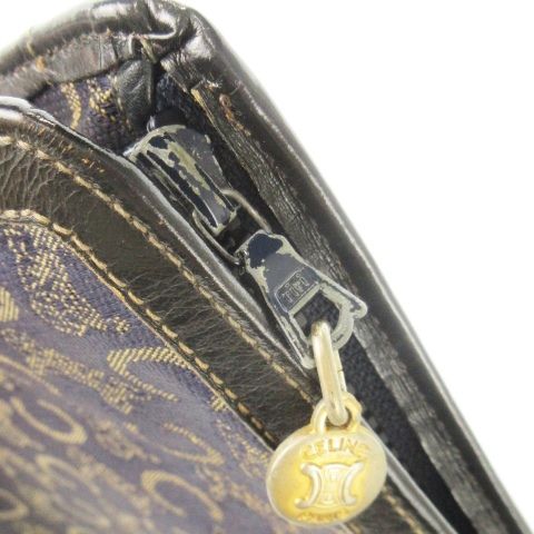 セリーヌ CELINE セカンドバッグ クラッチバッグ Cマカダム キャンバス  