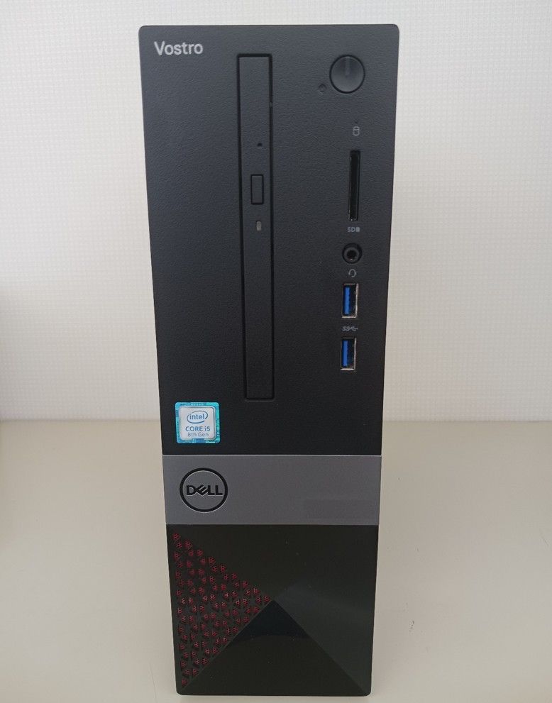 超 Dell Vostro 3470 デスクトップPC Core i5-8400 8GB SSD 256GB Windows11Pro Office2016付 D10