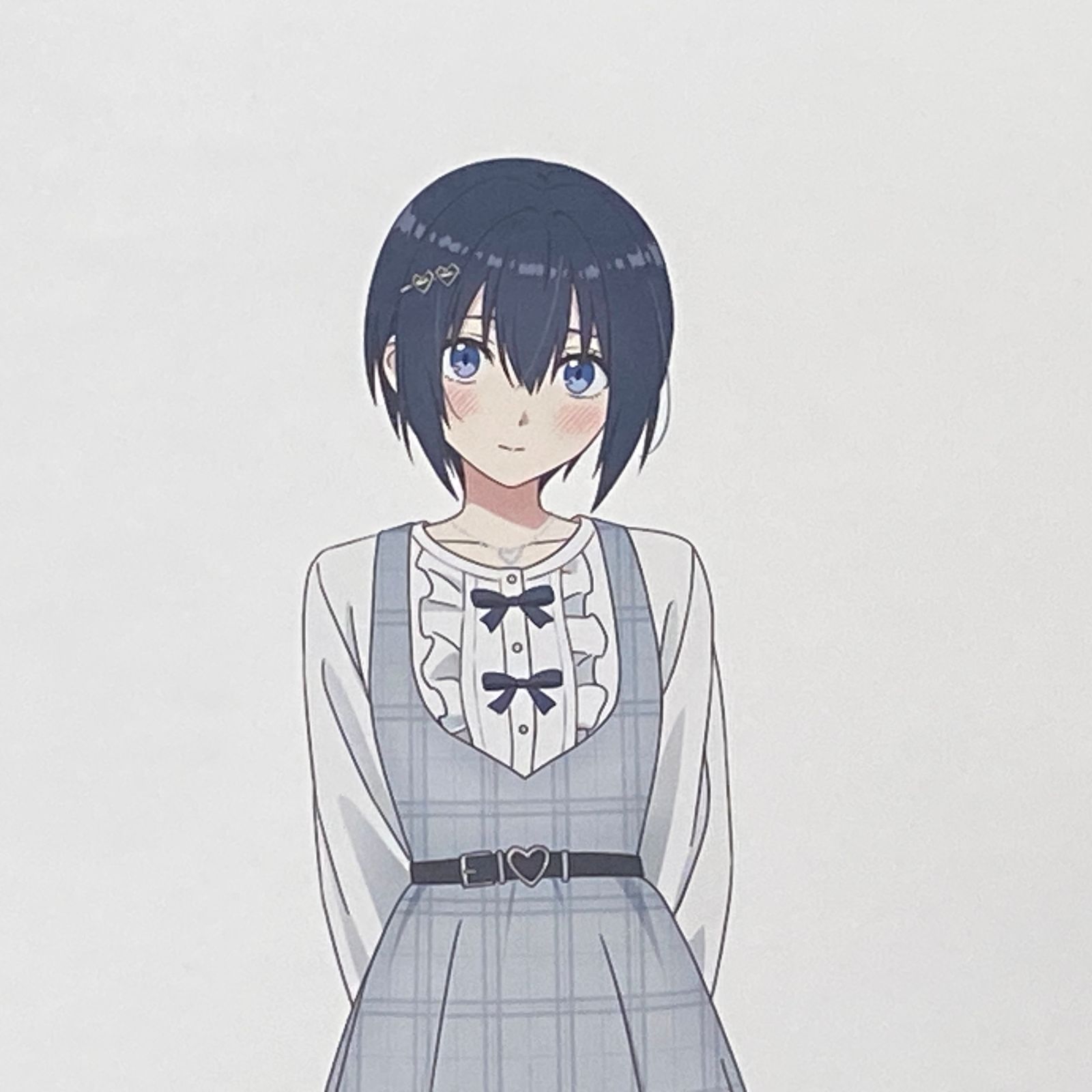 TVアニメ 2.5次元の誘惑 描き下ろし ノノア チェック柄コーデver