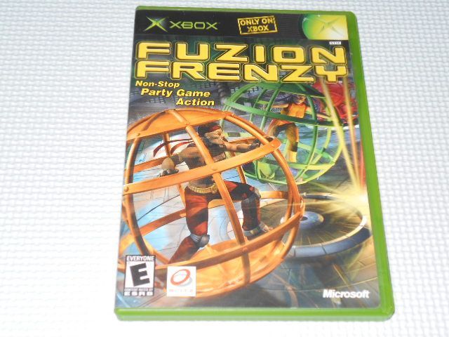 Xbox - xbox★FUZION FRENZY 海外版 北米版★箱付・説明書付・ソフト付 xbox☆FUZION FRENZY 海外版 北米版☆箱付・説明書付・ソフト付