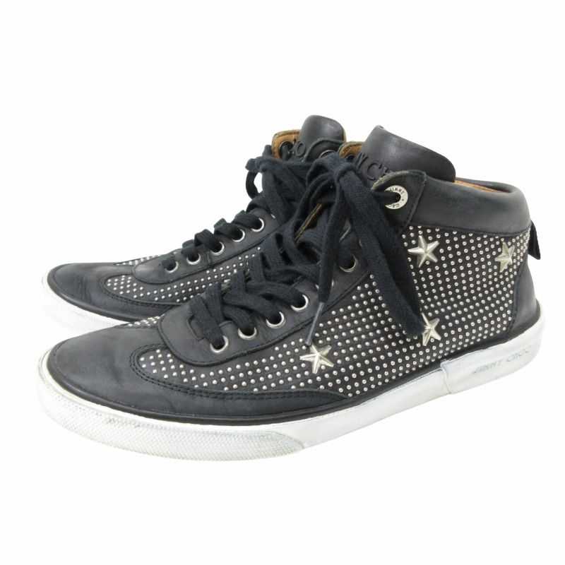 ジミーチュウ JIMMY CHOO VARLEY レザー スニーカー スター ジミーチュウ JIMMY CHOO VARLEY レザー スニーカー スター