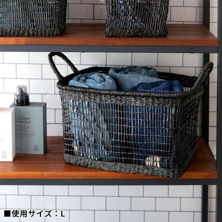 ブラック L