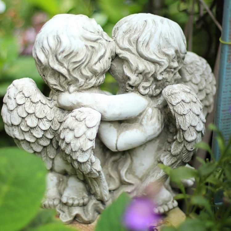 陶器 天使のオーナメントセット7体+おまけ（1体修復あり）全8体