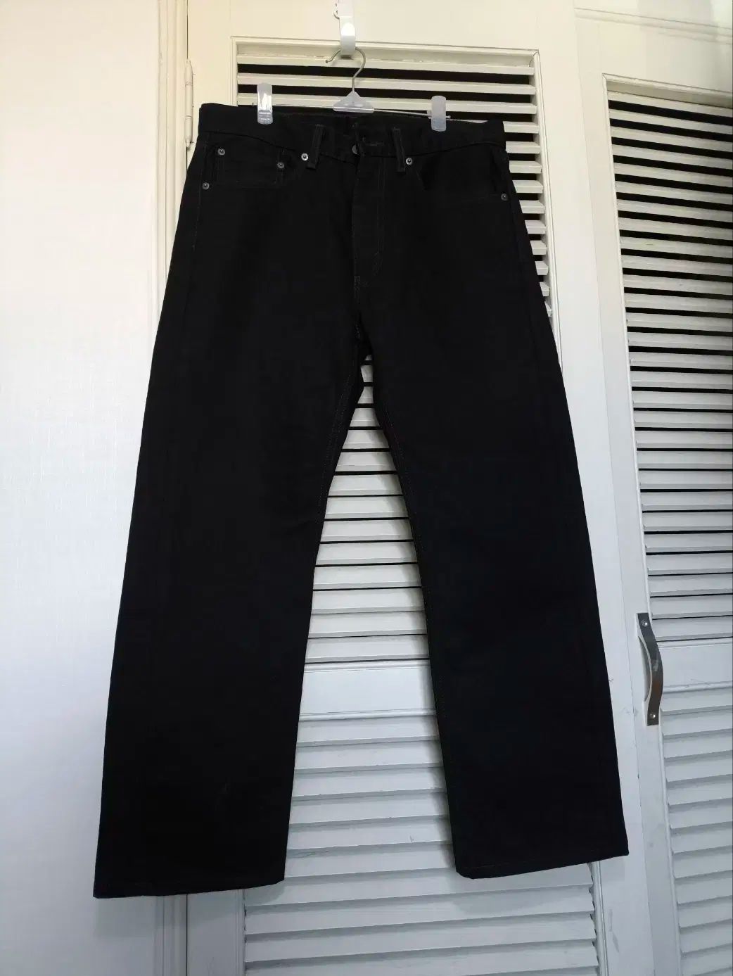 【雷市場（ポンジャン）商品韓国直送】 32 LEVI'S(リーバイス) 505 ブラックデニム デニム