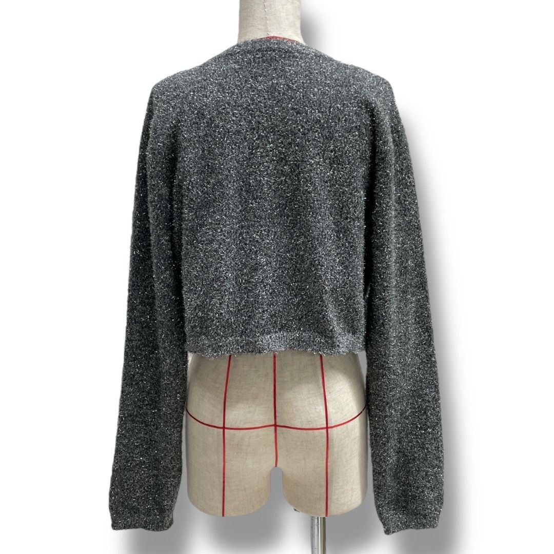 ウィルフリー　willfully ビスチャ WILLFULLY（ウィルフリー）の「sheer crochet knit random rib