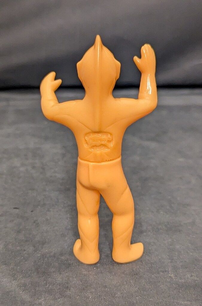 M1号 ミニ福袋　ブルマァク　怪獣シリーズ　未塗装　ソフビ　2000年 M1号 NEWブルマァクタイプの怪獣シリーズ ニセウルトラマン肌色未塗装