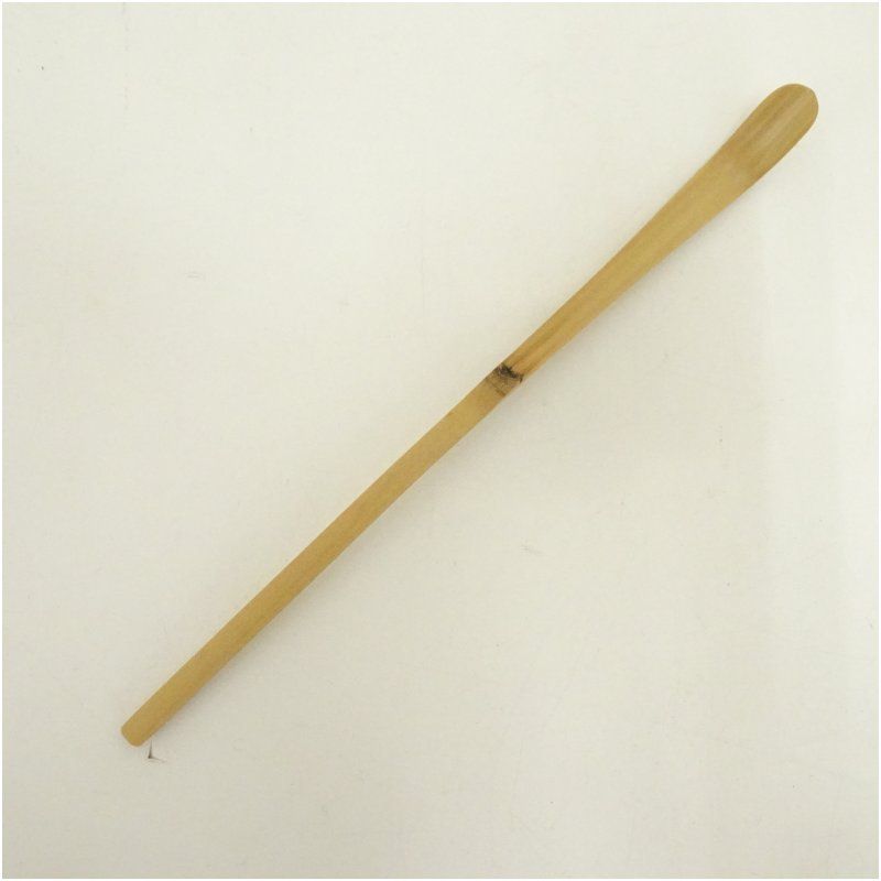 竹茶杓（銘：清風）（大徳寺 小堀卓巌書付）（共箱）茶道 茶道具