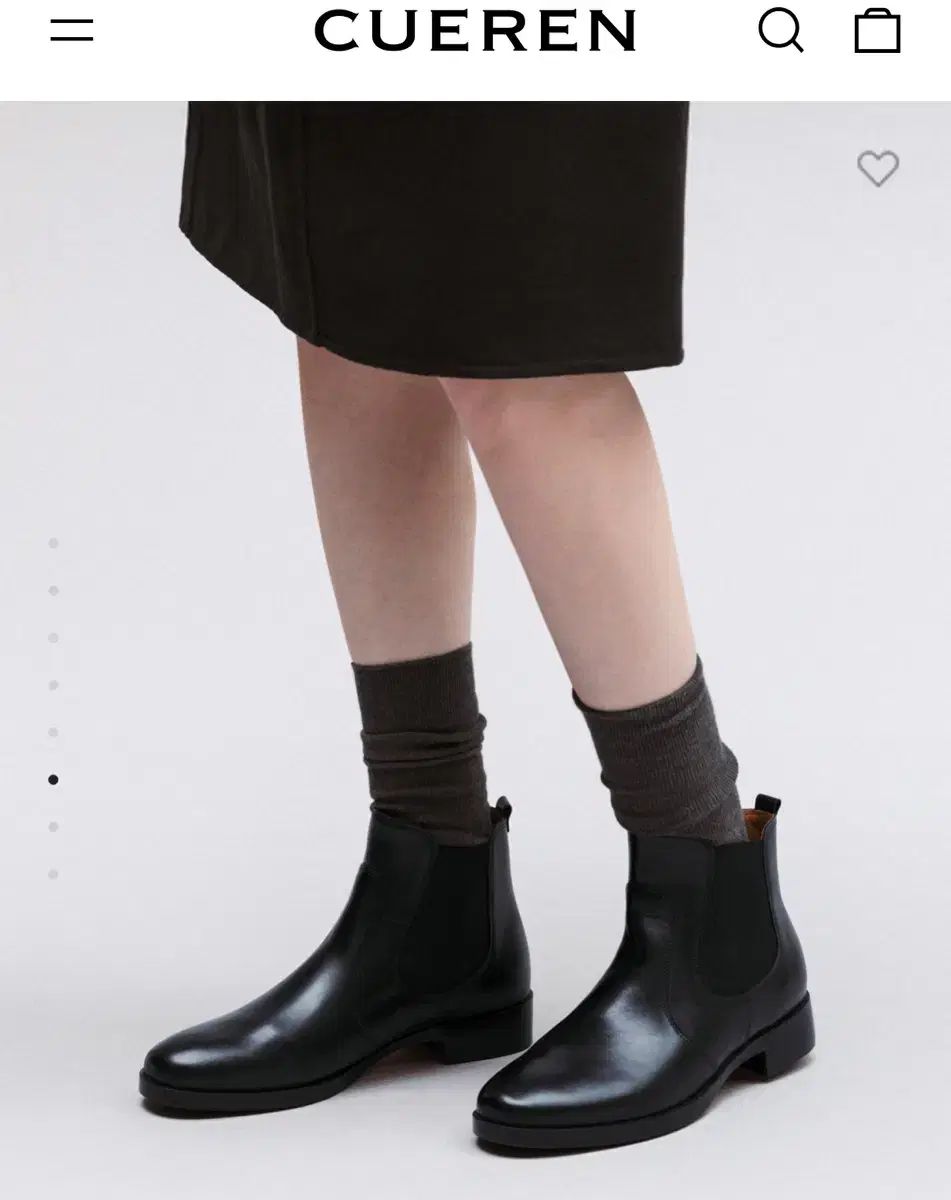 245 CUEREN クエルン プラハ 01 チェルシーブーツ ブーツ