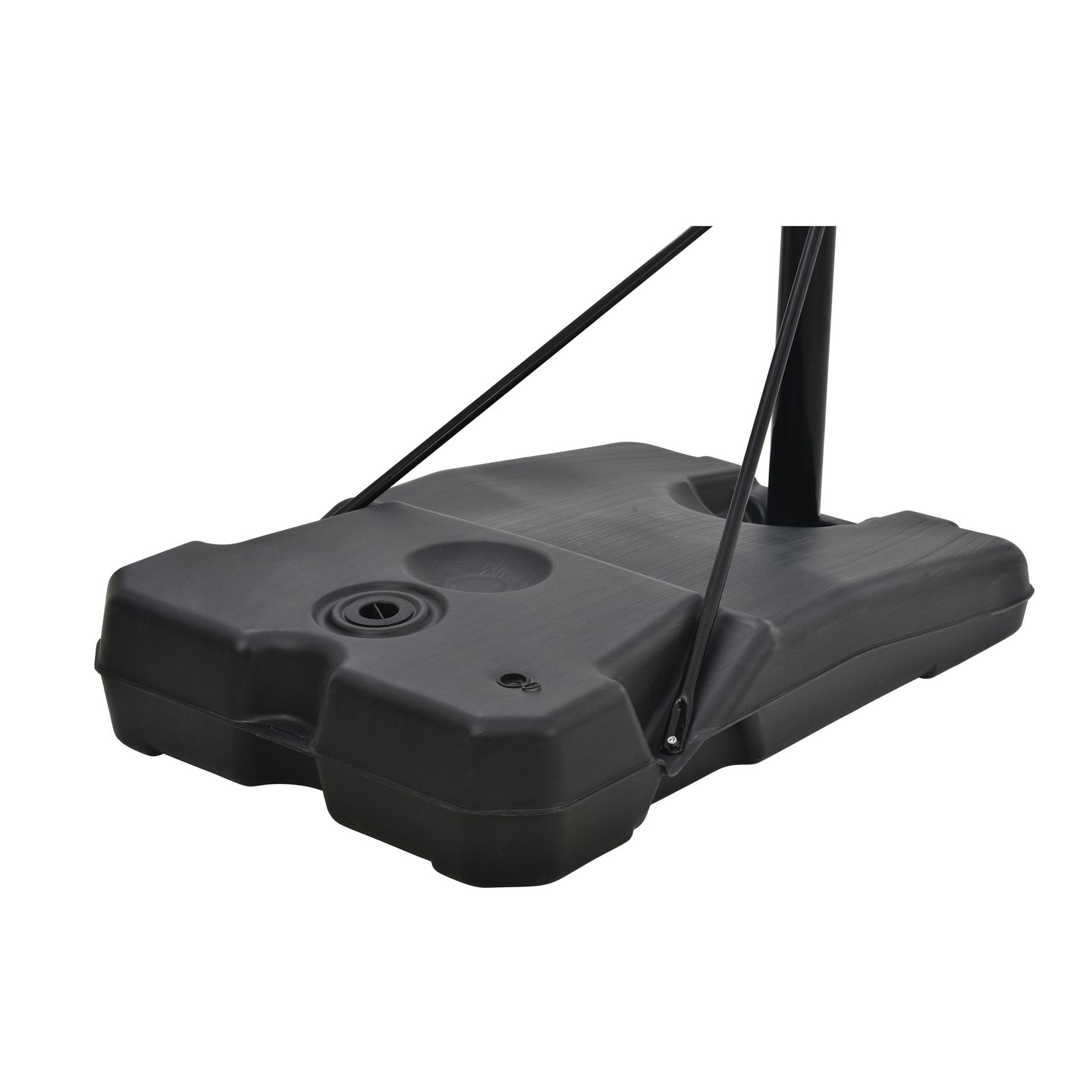 19 割 バスケットゴール ハンドルを回すだけの簡単高さ調節 公式＆ミニバス対応 230-305cm 移動可 工具付き ゴールネット バックボード リング ミニバス 一般用 屋外用 NEXPOTALLINN_EU