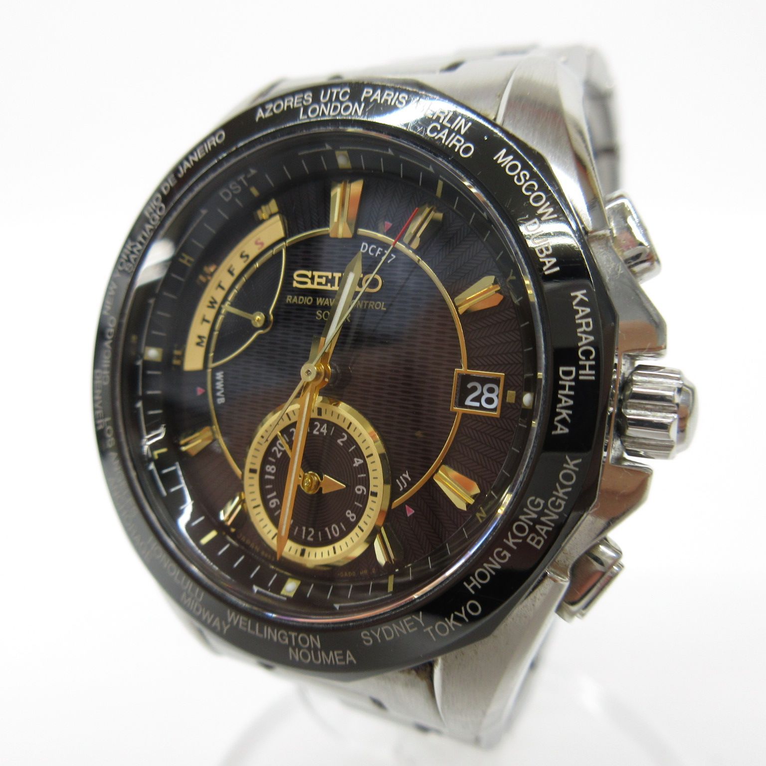 ヴィンテージ イヴサンローラン YSL 手巻き スクエア レディース