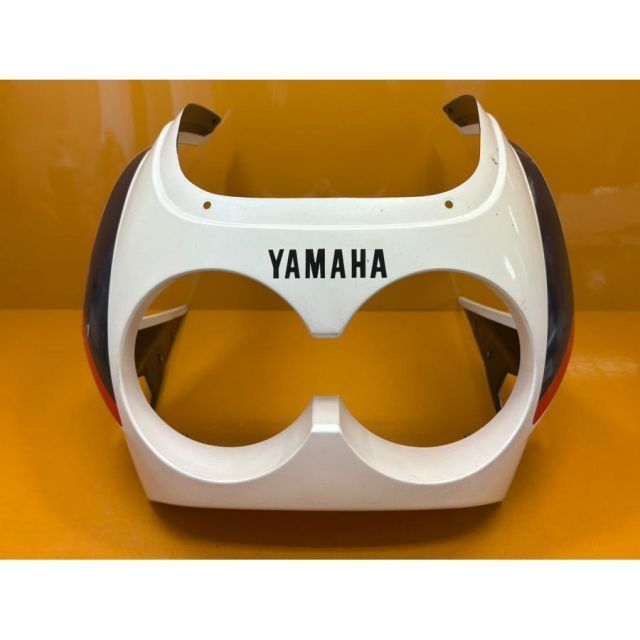74357 YAMAHA ヤマハ FZR250 2KR 純正アッパーカウル フロントカウル 傷あり