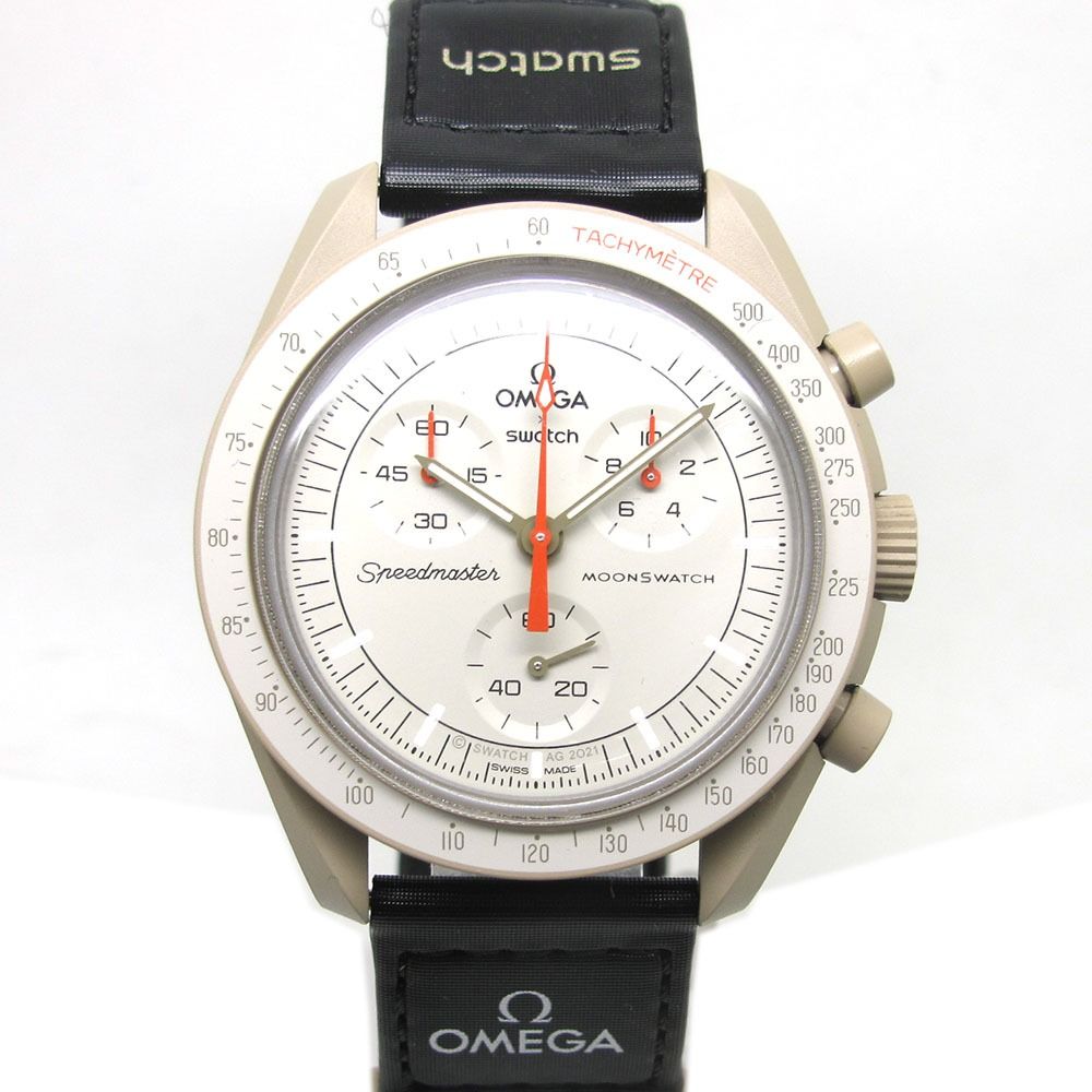 Swatch スウォッチ 腕時計 swatch×omega バイオセラミック ムーンウォッチ MISSION TO JUPITER SO33C100