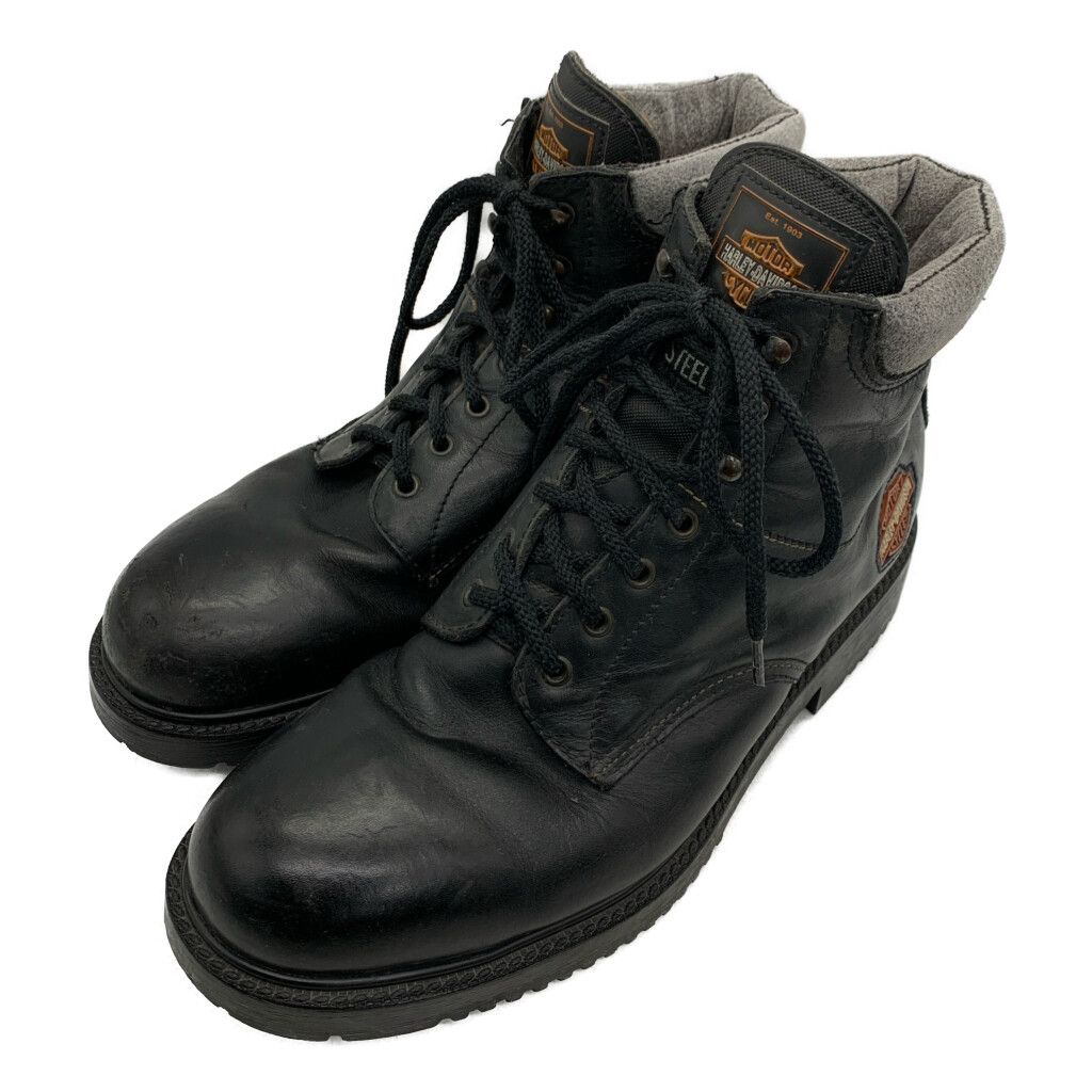 HARLEY DAVIDSON ハーレーダビッドソン レザー バイク ブーツ ブラック