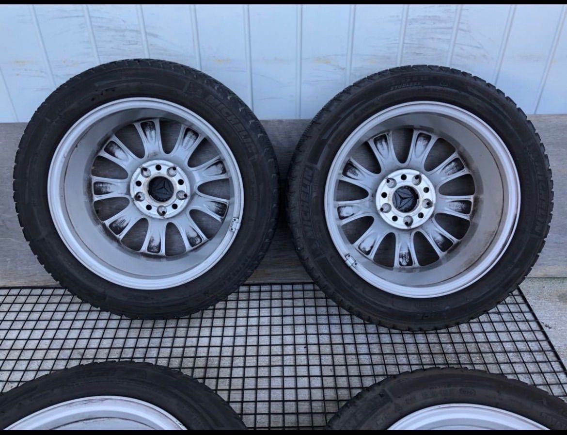 メルセデスベンツ 純正 6J+46 16インチ タイヤホイール 4本セット