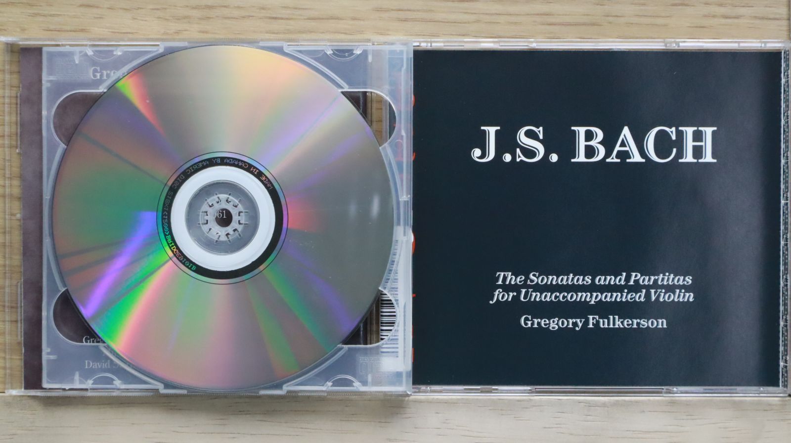 中古CD☆ヨハン・ゼバスティアン・バッハ/Johann Sebastian Bach