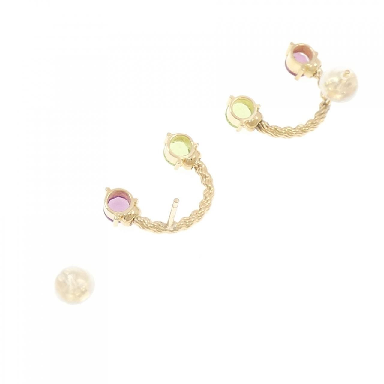 ペリドット ピアス