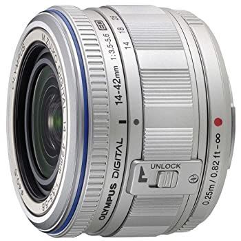 中古】OLYMPUS M.ZUIKO DIGITAL ED 14-42mm F3.5-5.6-SLV 