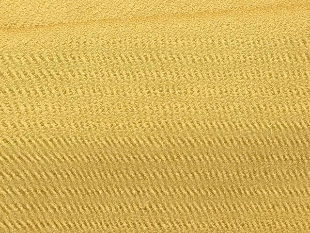 平和屋着物□上質な色無地 山吹茶色 正絹 逸品 CAAR5528fb