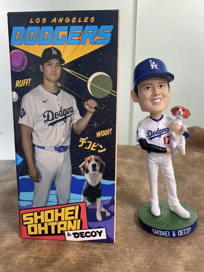 大谷翔平 デコピン 2024年8月28日球場配布 ドジャース ボブルヘッド