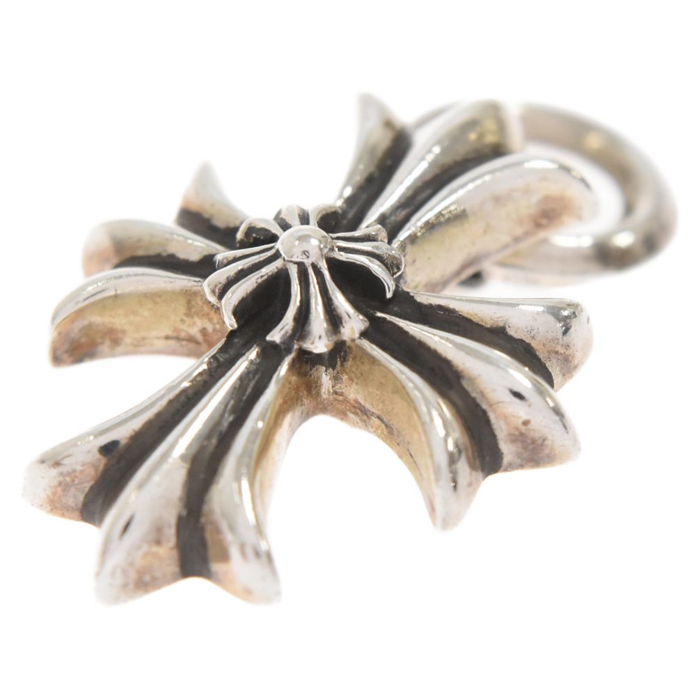 CHROME HEARTS (クロムハーツ) ダブルCHプラスペンダント ネックレス