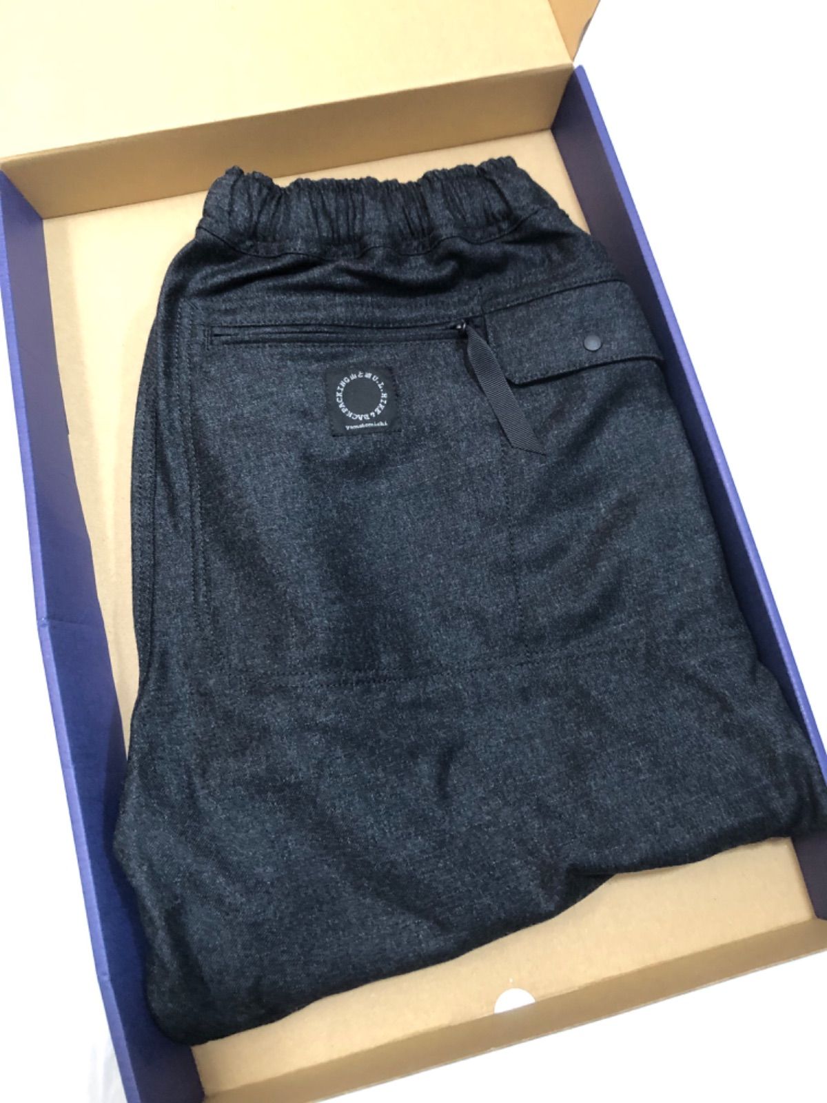 山と道 Merino 5-Pocket Pants メリノウール チャコール メンズS *2044