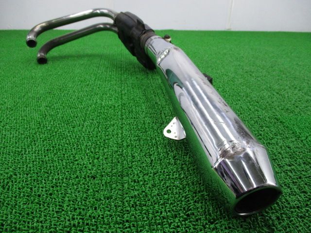 GB500TT マフラー MK6 ホンダ 純正 中古 バイク 部品 PC16 GB400TTにも そのまま使える 修復素材に ノーマル戻しに 車検 Genuine 96 GB500TT マフラー MK6 ホンダ 純正 バイク 部品 PC16 GB400TTにも